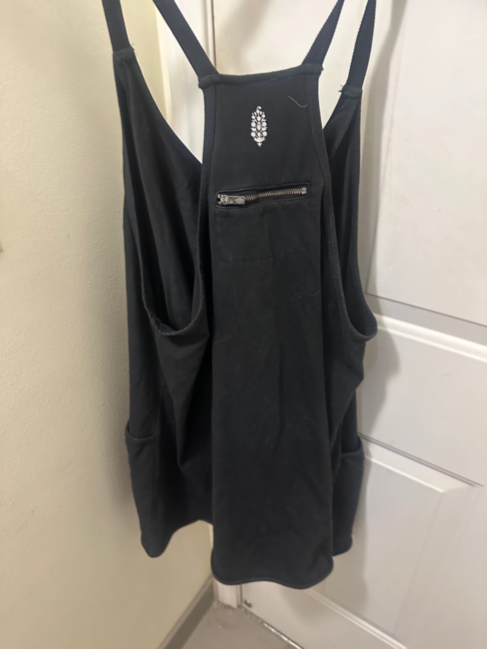 Free people movement romper, skort- Racerback Tank style with Front Pockets - Picture 7 of 7